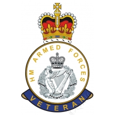 Royal Irish Regiment HM Armed Forces Veterans Sticker
